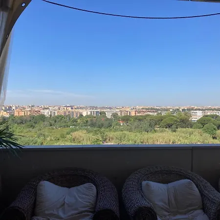 Terrazza Su Vicino Metro B E Stazione Tiburtina Daire Roma